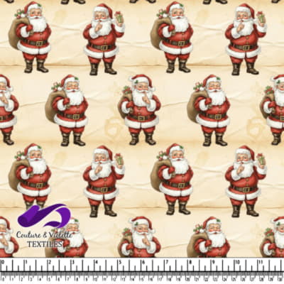 Illustrations vintage du Père Noël