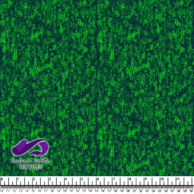 Binary Code Digital Matrix Pattern Background