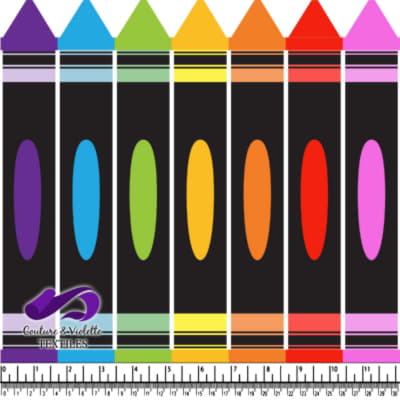 Colorful Crayon Pattern