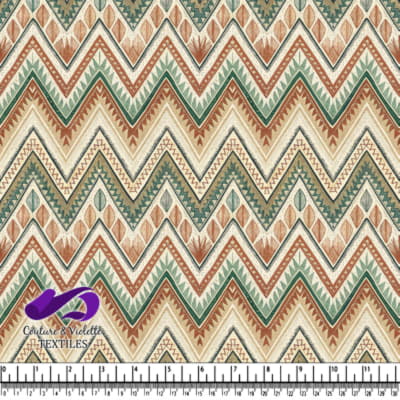 Southwestern Tribal Chevron Pattern
