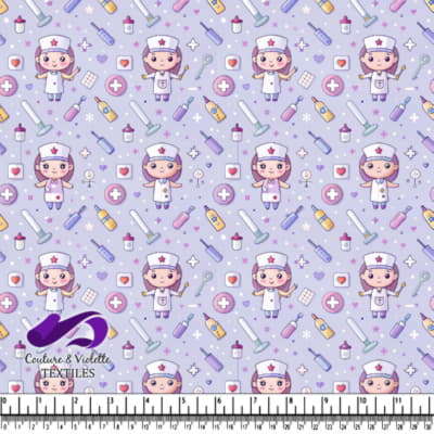 Infirmière Mignonne et Outils Médicaux