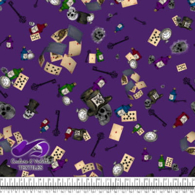 Alice - Drink me - Dark violet