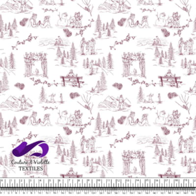 Toile de Jouy - Winter - Winery