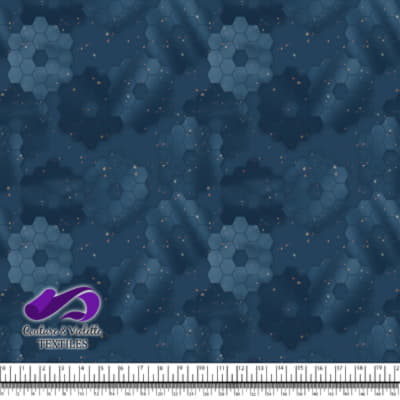 Honeycomb Webb - Structure cosmique - Lichen blue