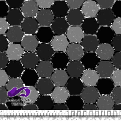 Honeycomb Webb - Grille cosmique - Gris foncé