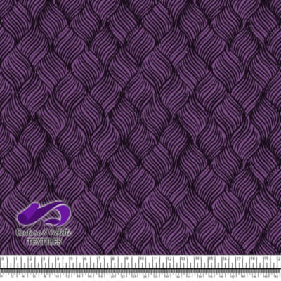 Nature Geometry - Oats on meadow violet background