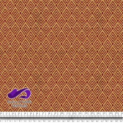 Geo art déco - Triangles dorés - Winery