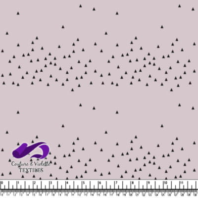 Minimaliste sérénité - triangle dusty pink