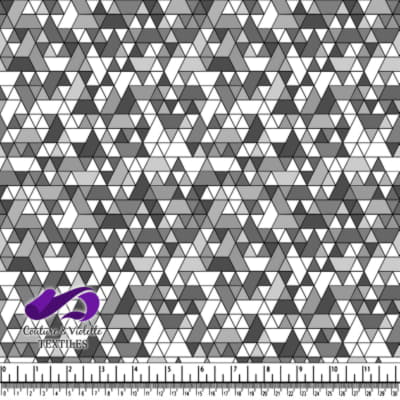 Triangles sport - blanc et noir