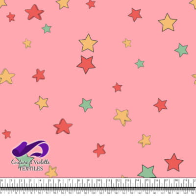 Johnny's XMAS - Stars - Pink