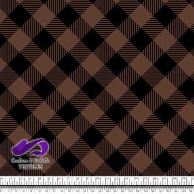 Westwood - Gingham - Downtown brown