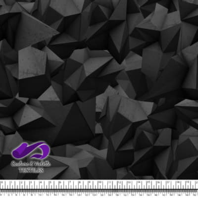 Black polygon - Noir