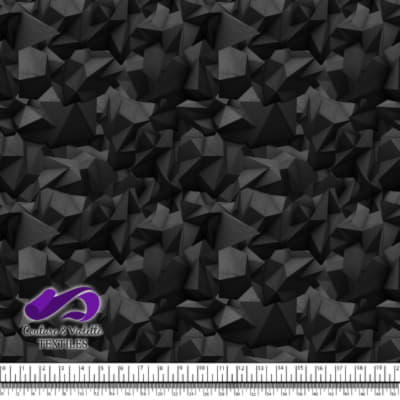 Black polygon - Noir