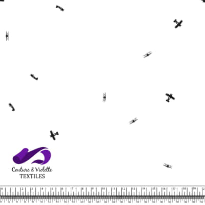 Petit aviateur - avions - blanc