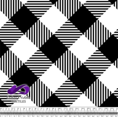 The Pink Doll - Gingham - Noir