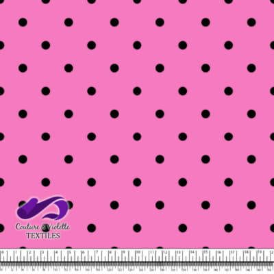 The Pink Doll - Pois noirs - Monella