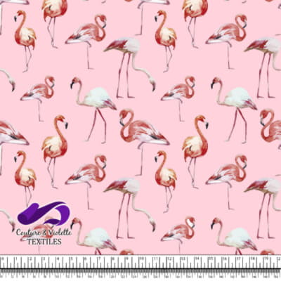 Tropical - Flamants roses - Rose