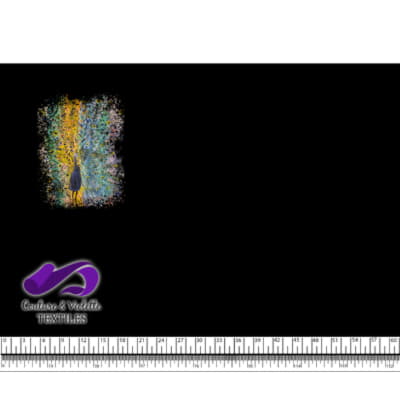 Paon Elisabeth - Peacock - Black