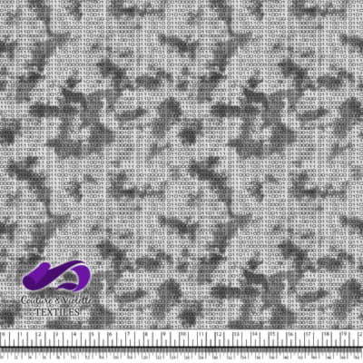 Techno - Binaire - Noir sur fond gris