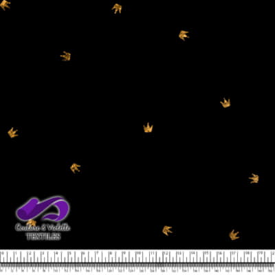 Prince and princesse - Crown - Black