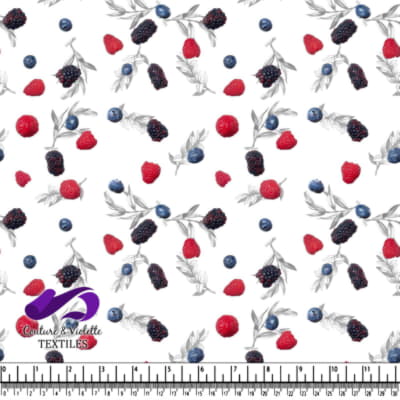 Fruit salad - Small fruits - White