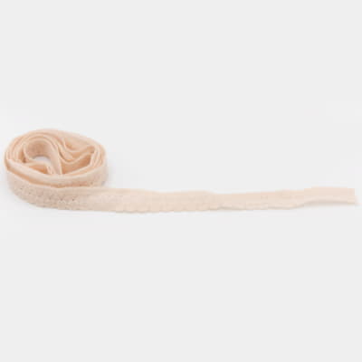 Elastic lace band 9mm - Beige